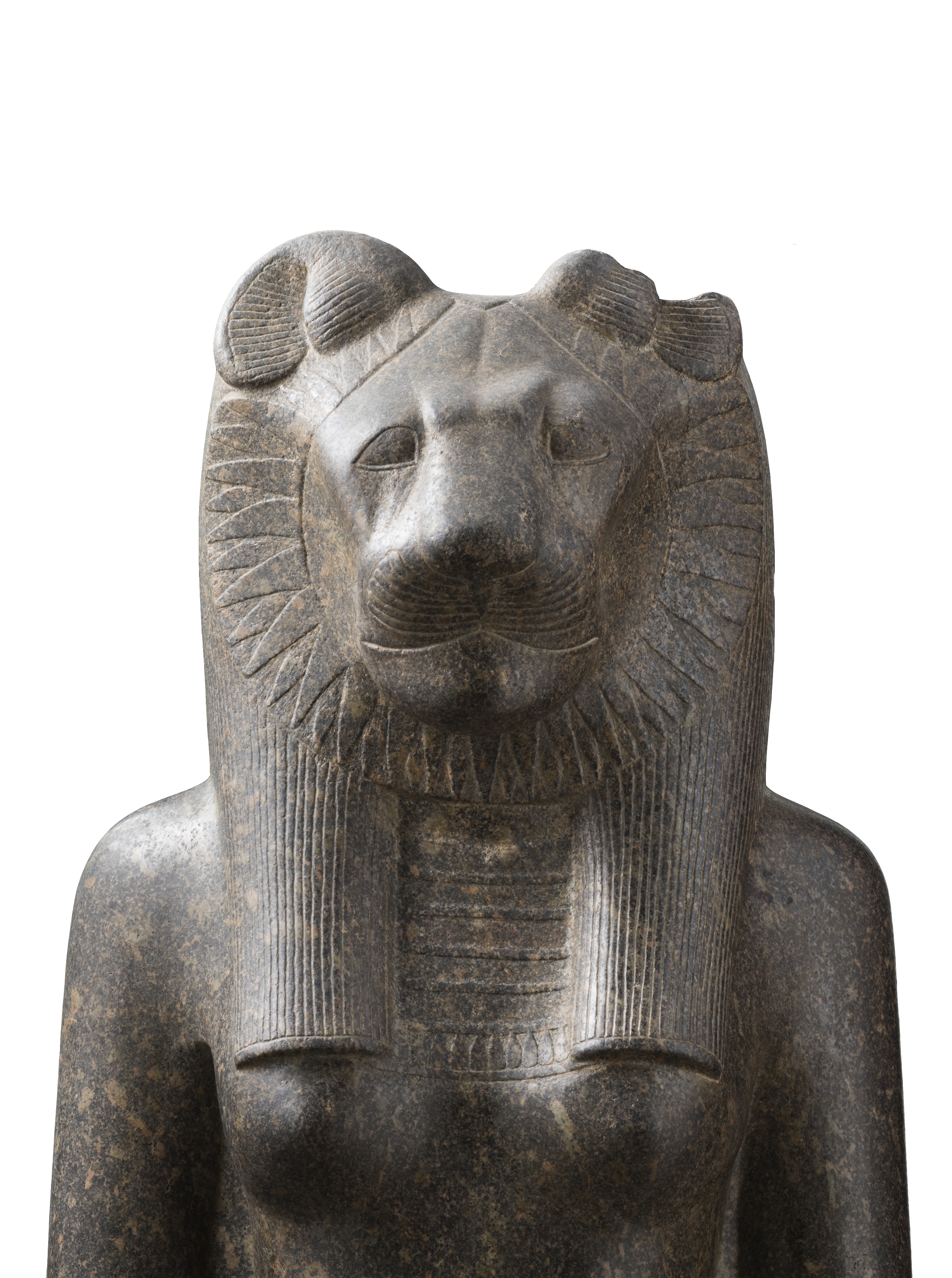 Statue di Sekhmet da Tebe Karnak Tempio di Amenhotep III (riempiegate nel Tempio di Mut?) Diorite, Nuovo Regno / XVIII dinastia, Amenhotep III (1388  1351 a.C.) Torino, Museo Egizio
