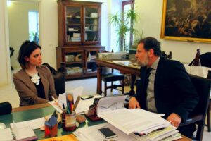 Alessandra Randazzo e Massimo Osanna ph/Maria Mento