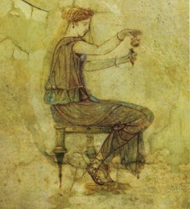 Pittura della casa della Farnesina a Roma / arraonaromana.org