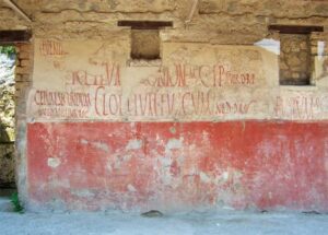 Manifesti elettorali a Pompei/ wikimedia