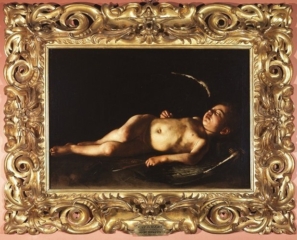 Caravaggio-Amore-dormiente-Galleria-Palatina-Firenze