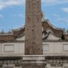 Dettaglio dell’obelisco flaminio con parte della titolatura di Ramesse II