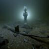 Statuetta Di Osiride In Bronzo E Barca Votiva In Piombo Scoperta Nei Fondali Della Baia Di Abukir (ph. MoA)