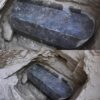 Il Sarcofago Di Granito Nero Scoperto Ad Alessandria (ph. MoA)