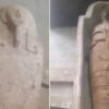 Il Sarcofago Del Periodo Tardo Scoperto Ad Assuan (ph. MoA, Rielaborata Da Tiziana Giuliani)