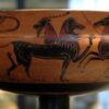 La Chimera Coppa Attica A Figure Nere 575aC