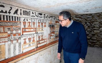 Egitto: scoperte a Saqqara cinque tombe di 4000 anni fa