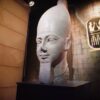 Allestimento della mostra Ramsès et l’or des pharaons