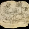 l’ostracon con raffigurato Ramesse IV sul suo carro