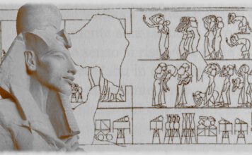 Quello che ci rivelano i due ventagli nella Sala Gamma della tomba di Akhenaton ad Amarna