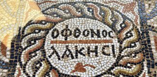 “Che gli invidiosi scoppino”! L’ironico messaggio in un mosaico romano scoperto in Turchia