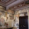 Casa Leopardi, riaffiorano affreschi tardo-rinascimentali nella biblioteca di Giacomo