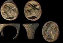 Scoperto un anello con il ritratto della regina tolemaica Arsinoe III sulle coste del Mar Nero