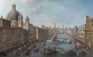 Un “lago” in piazza Navona. Refrigerio e spettacolo nella Roma barocca