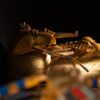 Tutankhamon a Bologna: repliche del tesoro del faraone in mostra Copia della maschera di Tutankhamon. Ph. Mostra Tutankhamon Bologna ©Carlo Marrazzo